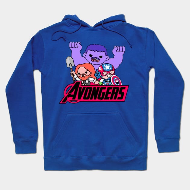 avonger Hoodie by Primitive Podcast